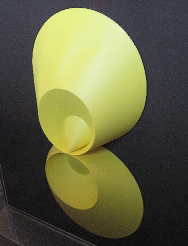 Yellow Folded Cones: Kissing (1969-1970) [119-C20]