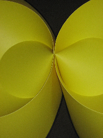 Yellow Folded Cones: Kissing (1969-1970) [122-.10]